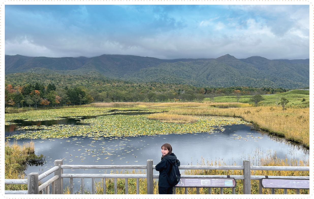 知床五湖 一湖の展望