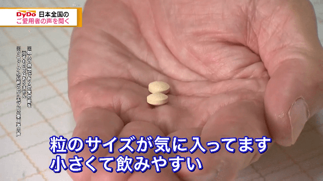 粒のサイズが気に入ってます 小さくて飲みやすい