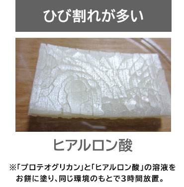 ヒアルロン酸 ひび割れが多い
