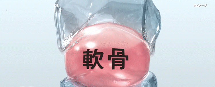 軟骨がすり減るCG