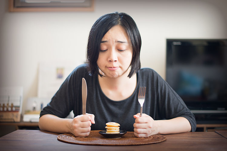 「食事制限なんて、ストレスが溜まるだけで続かない」