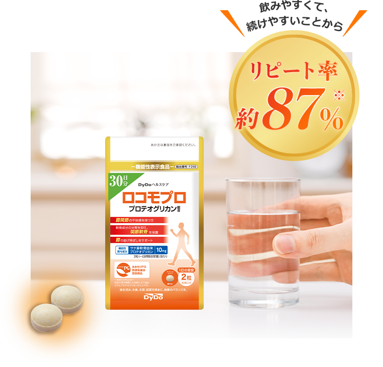 新作登場お得30粒　20袋　ダイドードリンコ ロコモプロ プロテオグリカン配合 ダイエット食品